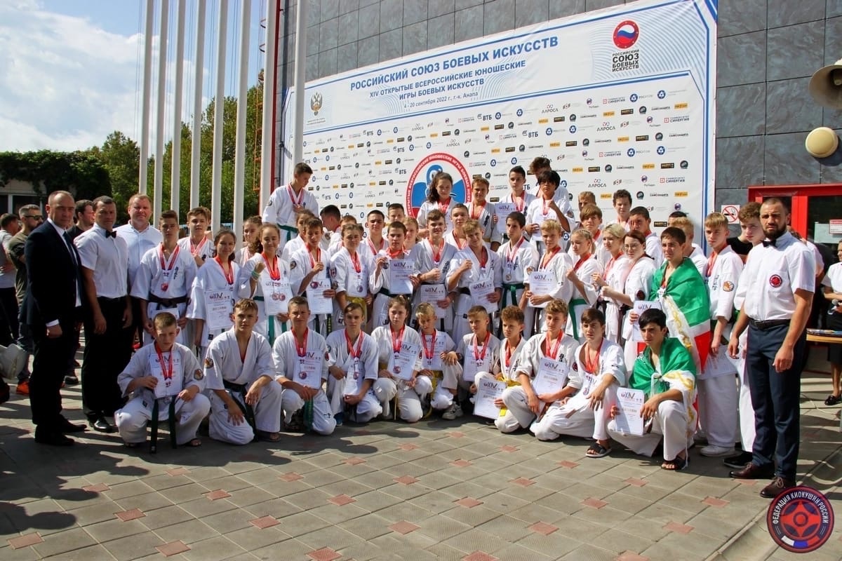 Поздравляем призёров XIV открытых Всероссийских юношеских Игр боевых искусств